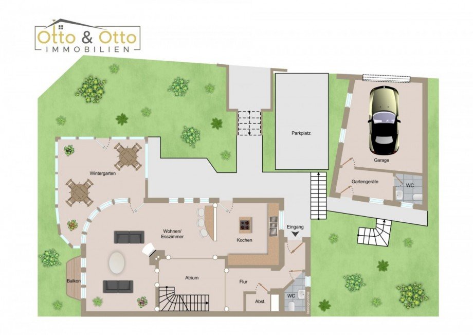 Erdgeschoss Einfamilienhaus Asbach