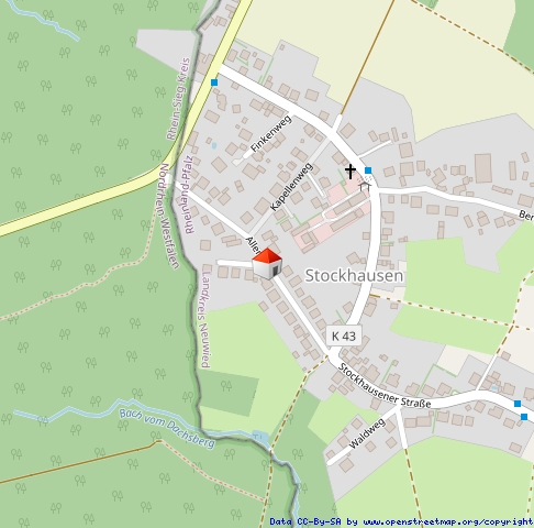 Lage Einfamilienhaus Windhagen / Stockhausen