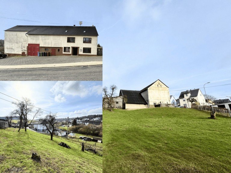  D�rrholz / Daufenbach (Westerwald) Einfamilienhaus Ihr Garten Eden! Bauernhaus mit 3.359 m� Grundst�ck, Nebengeb�uden & Platz f�r Tiere und Hobby