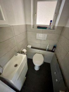 G�ste-WC EG *Wohnen auf einer Ebene*Charmanter Bungalow in ruhiger Wohnlage+
 Blick �ber den Naturpark!
