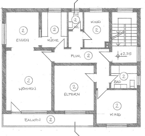  Etagenwohnung Lohmar
