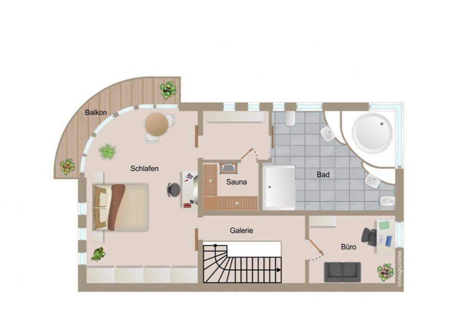 Obergeschoss Einfamilienhaus Asbach